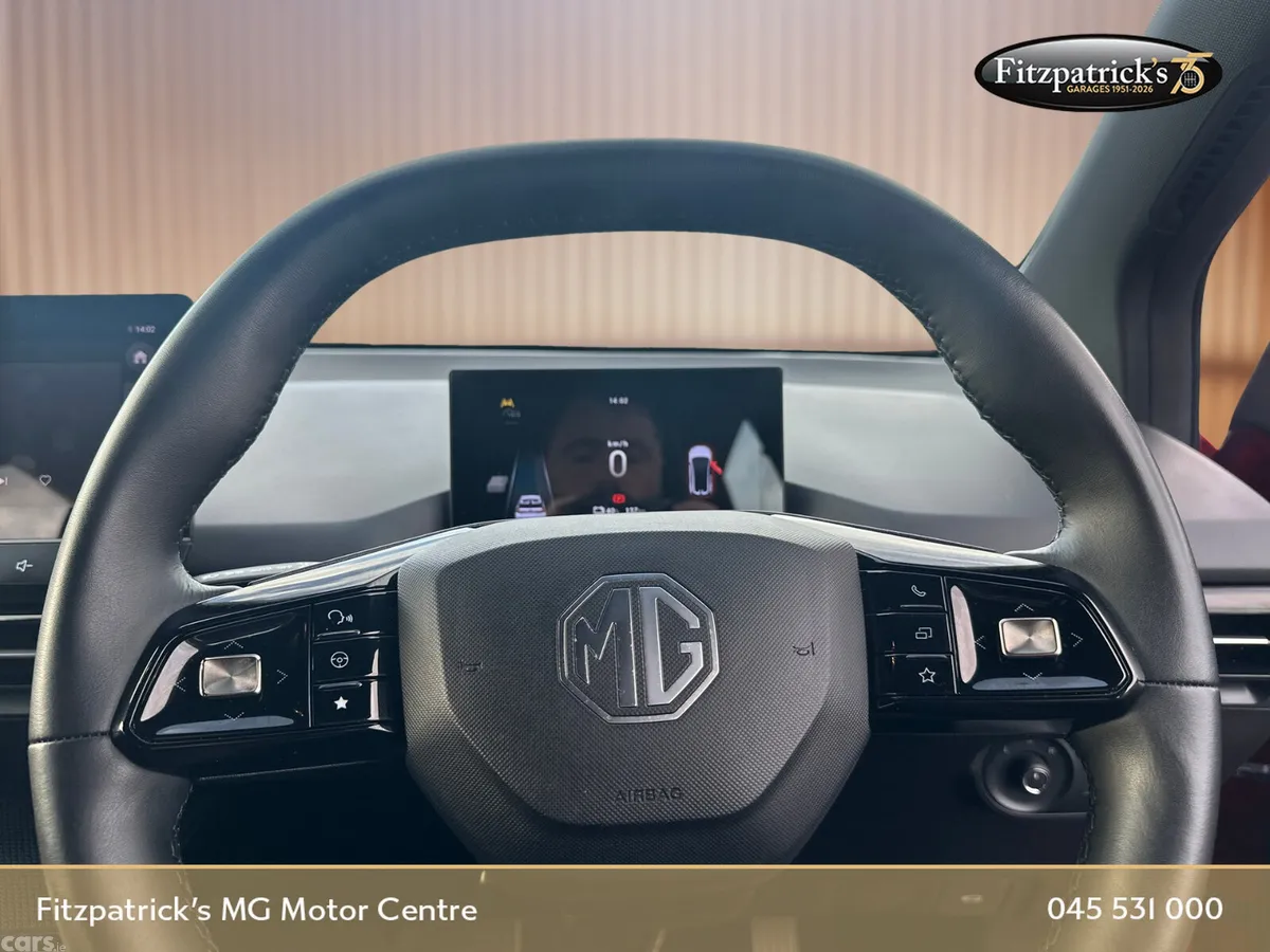 MG MG4 Hatchback, Electric, 2023, Red