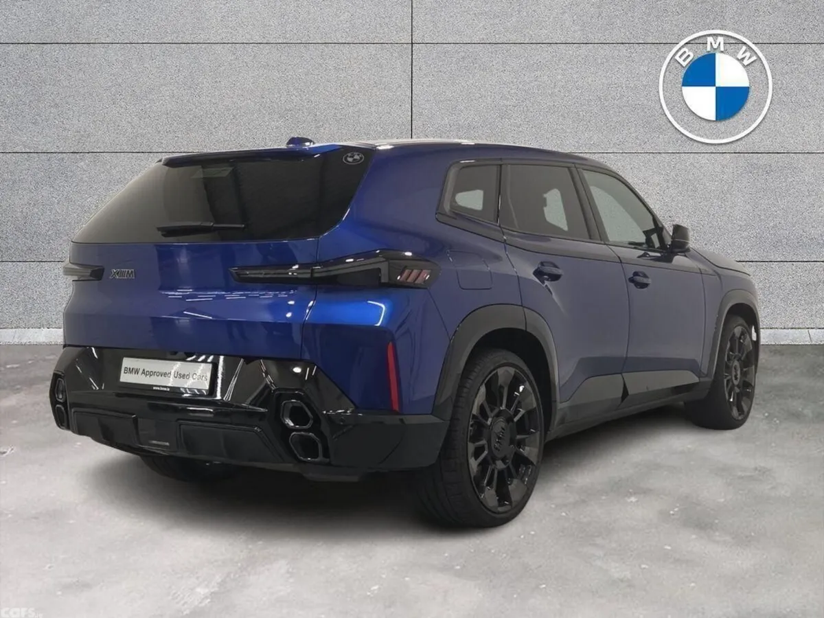 BMW XM SUV, Petrol Plug-in Hybrid, 2025, Blue