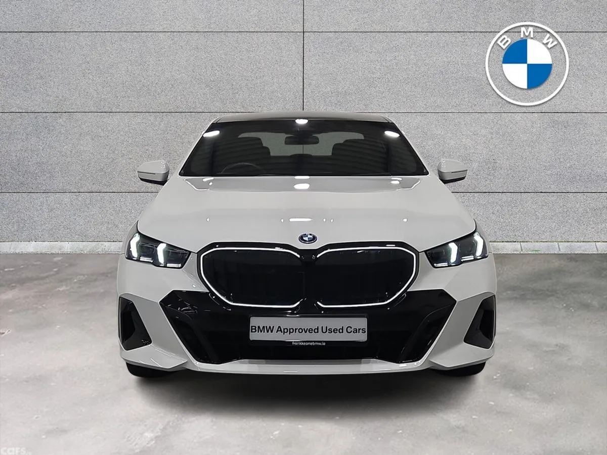 BMW 5-Series Saloon, Petrol Plug-in Hybrid, 2024, White