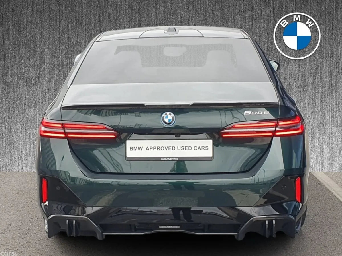 BMW 5-Series Saloon, Petrol Plug-in Hybrid, 2026, Green