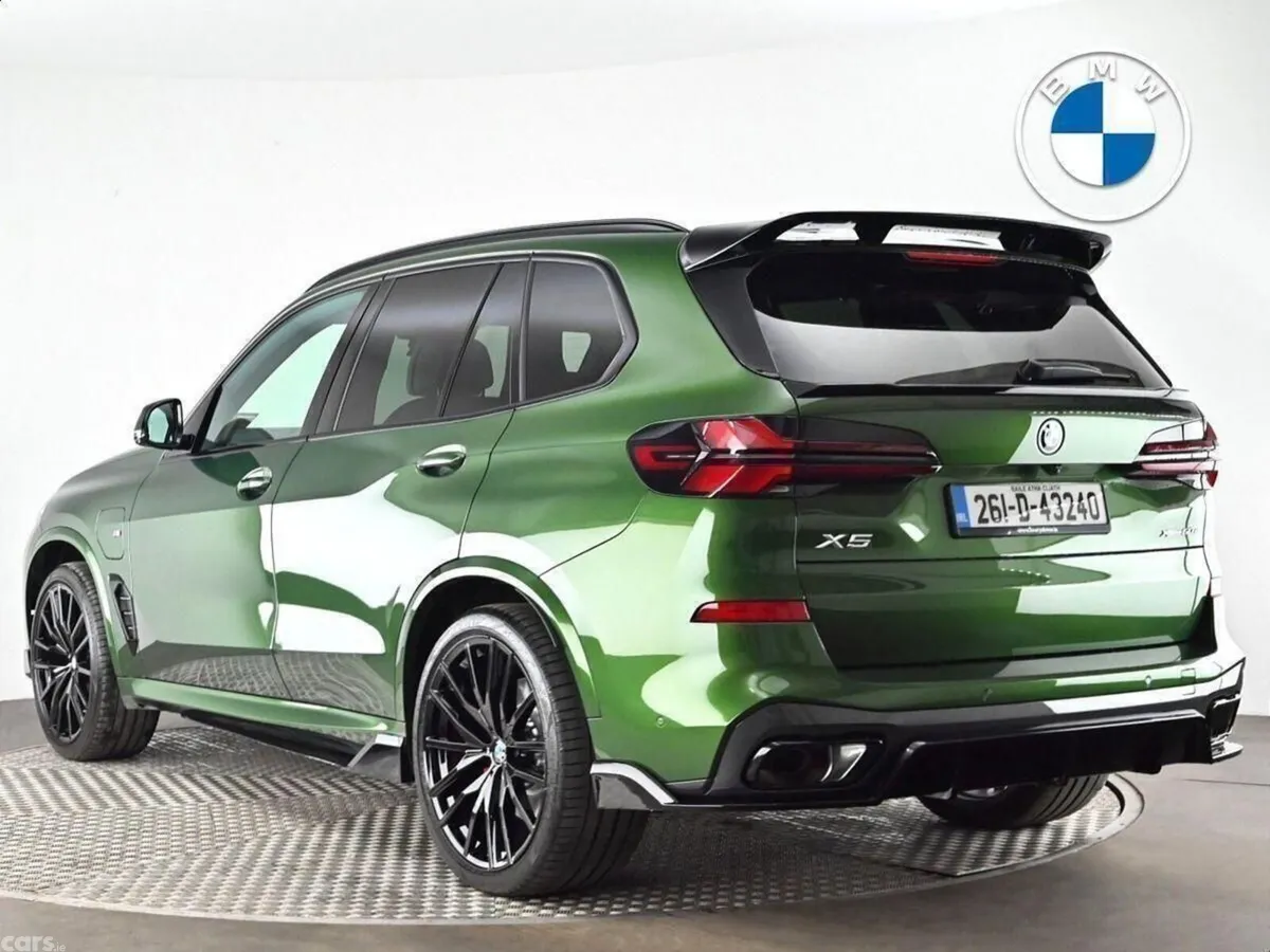 BMW X5 SUV, Petrol Plug-in Hybrid, 2026, Green