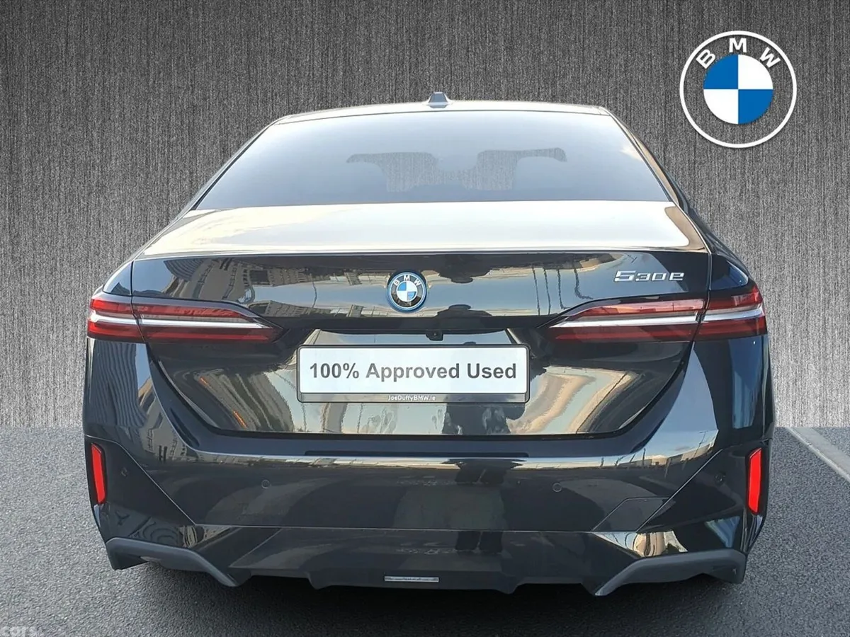 BMW 5-Series Saloon, Petrol Plug-in Hybrid, 2026, Black