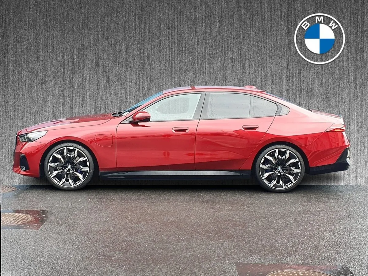 BMW 5-Series Saloon, Petrol Plug-in Hybrid, 2026, Red