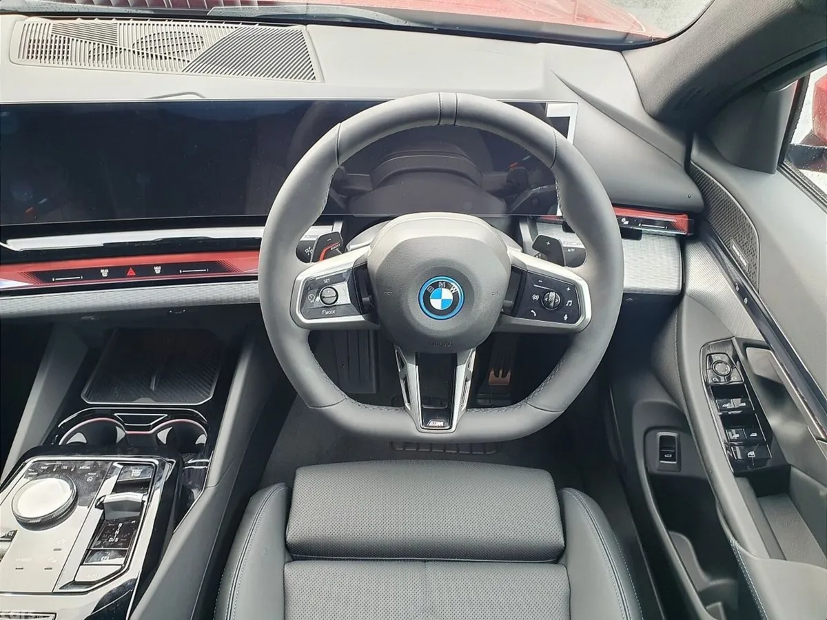 BMW 5-Series Saloon, Petrol Plug-in Hybrid, 2026, Red