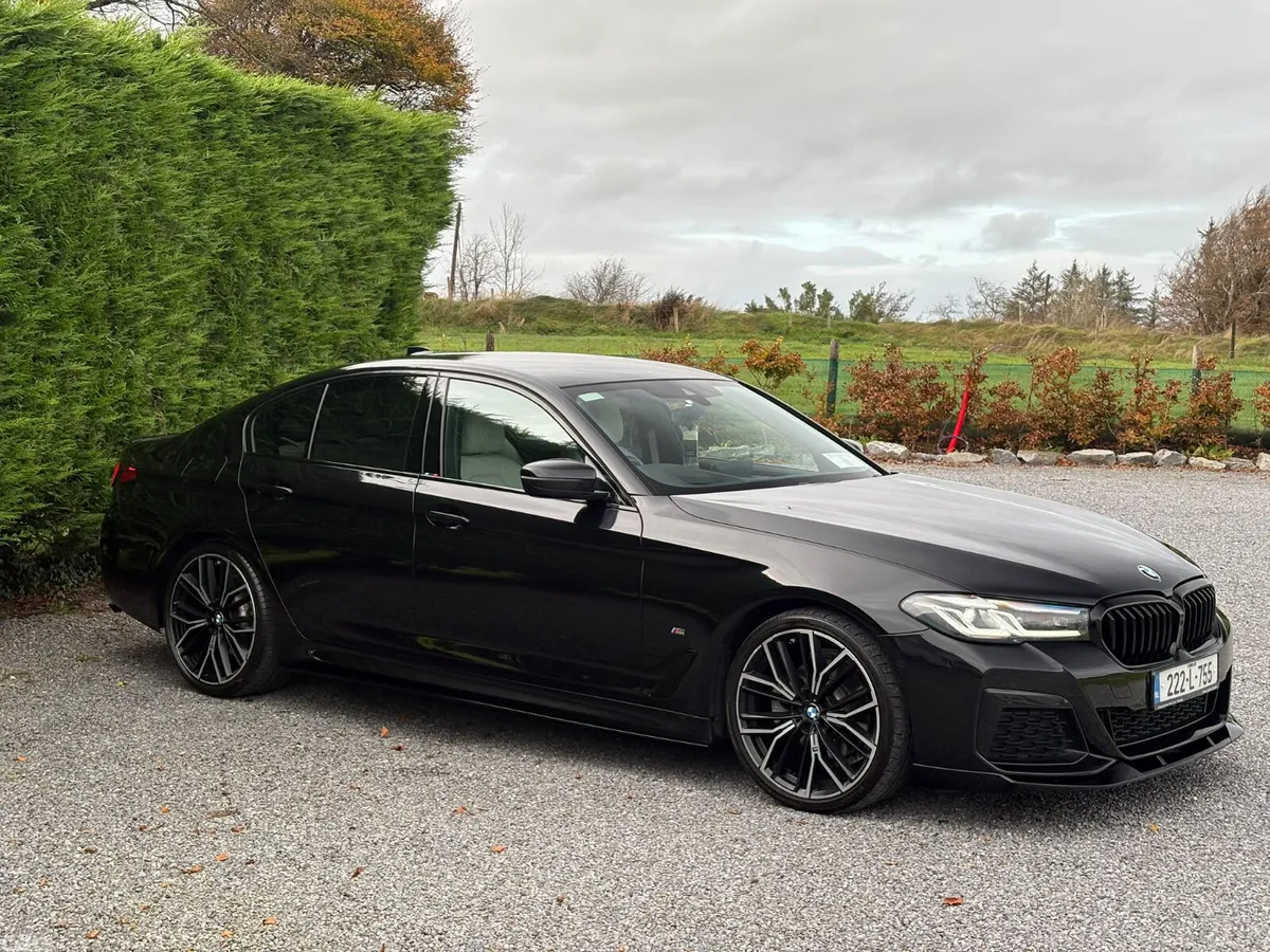 BMW 5-Series Saloon, Diesel, 2022, Black