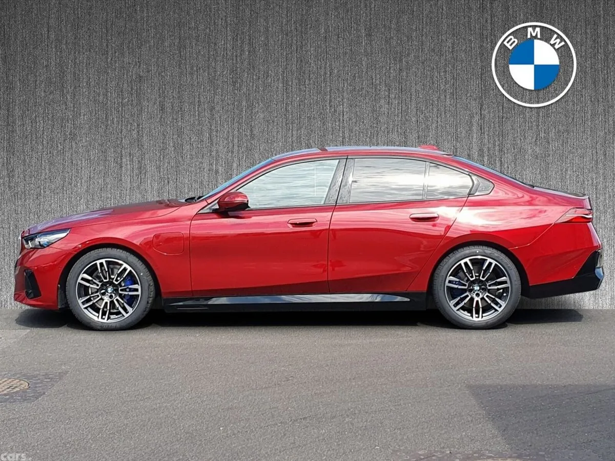 BMW 5-Series Saloon, Petrol Plug-in Hybrid, 2026, Red