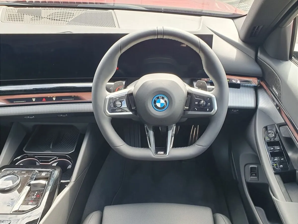BMW 5-Series Saloon, Petrol Plug-in Hybrid, 2026, Red