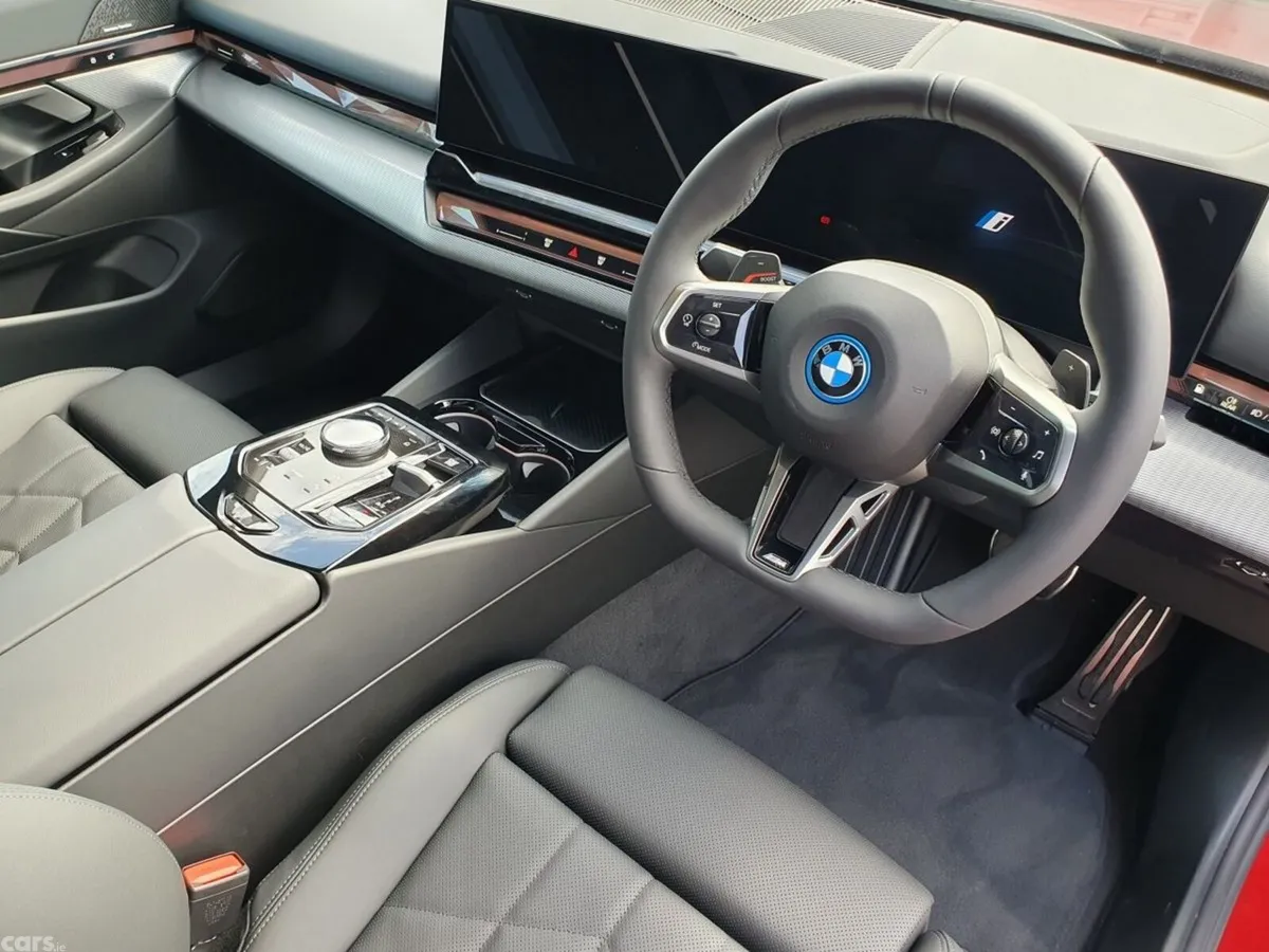 BMW 5-Series Saloon, Petrol Plug-in Hybrid, 2026, Red