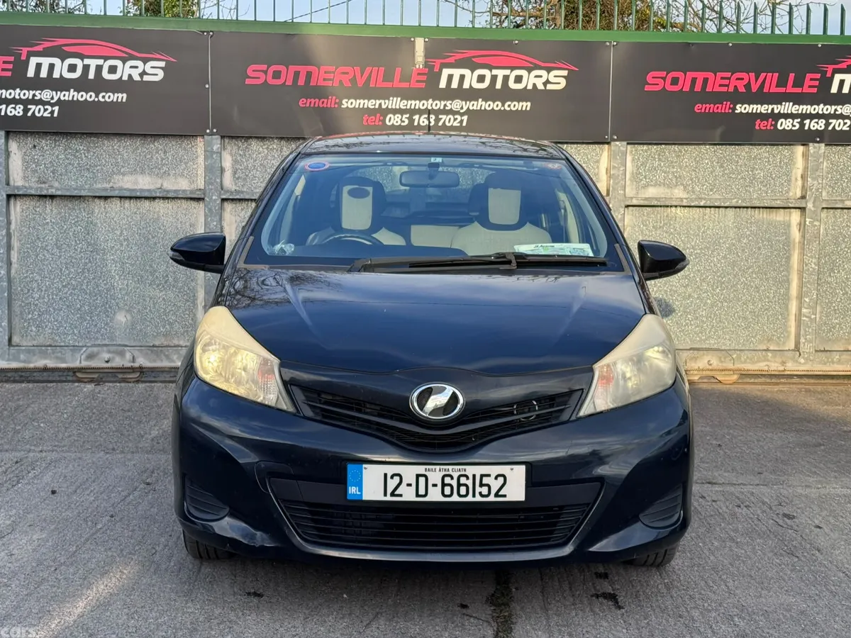 Toyota Vitz Hatchback, Petrol, 2012, Black