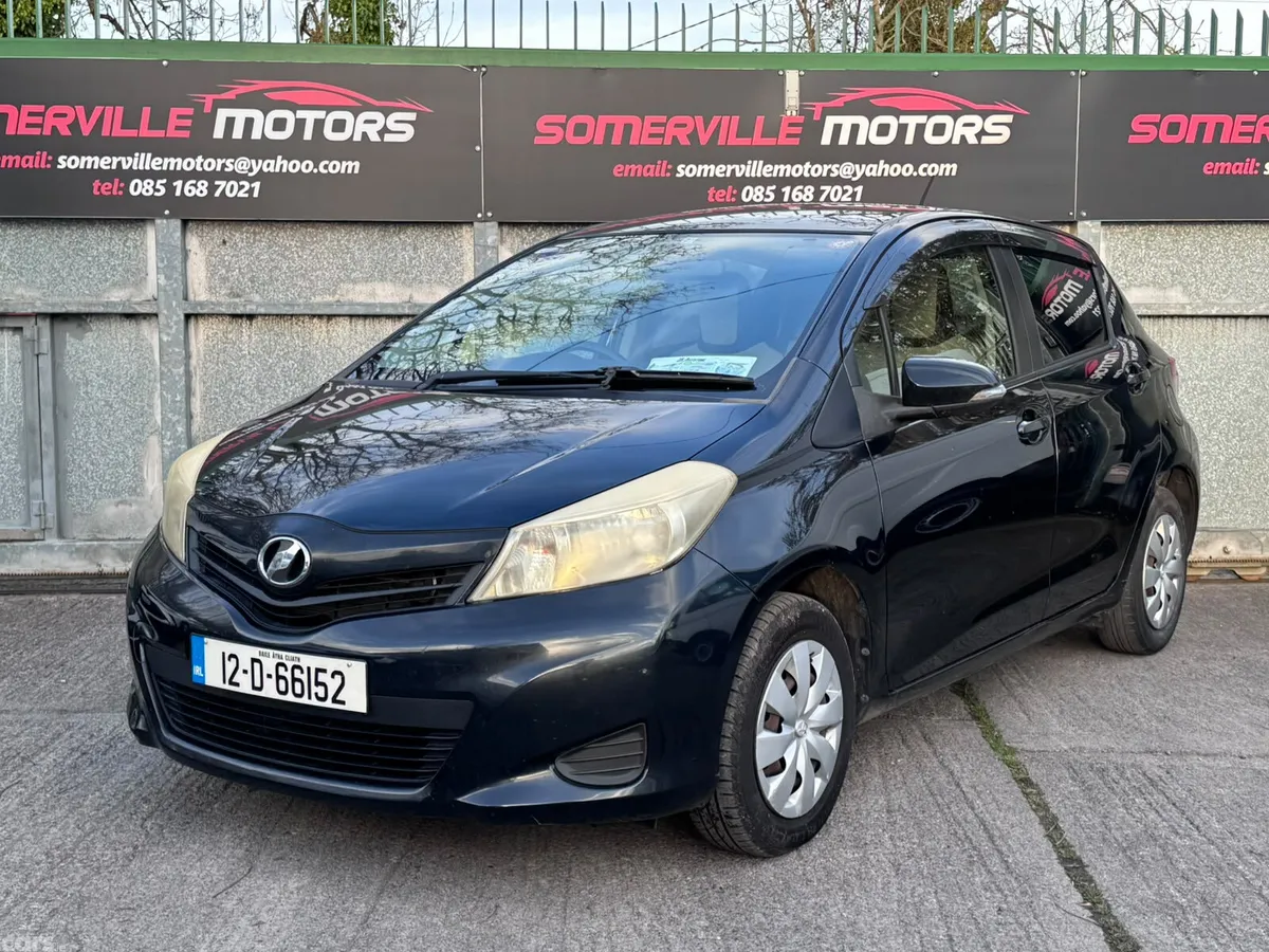Toyota Vitz Hatchback, Petrol, 2012, Black