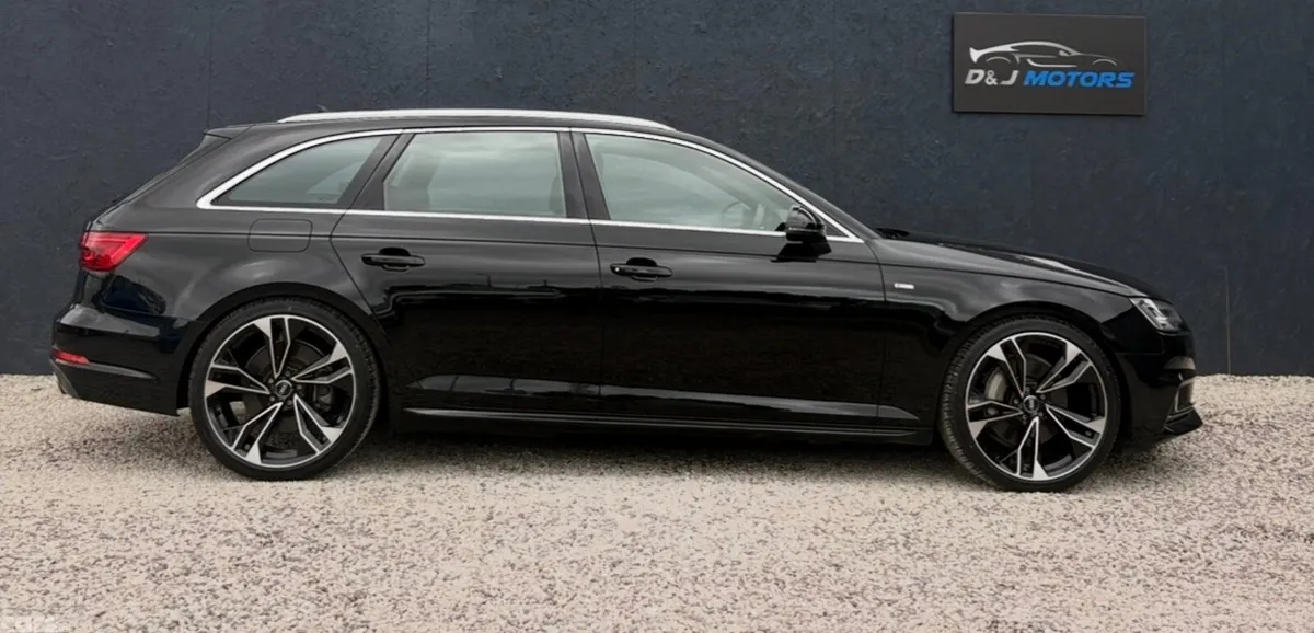 Audi A4 Estate, Petrol, 2017, Black
