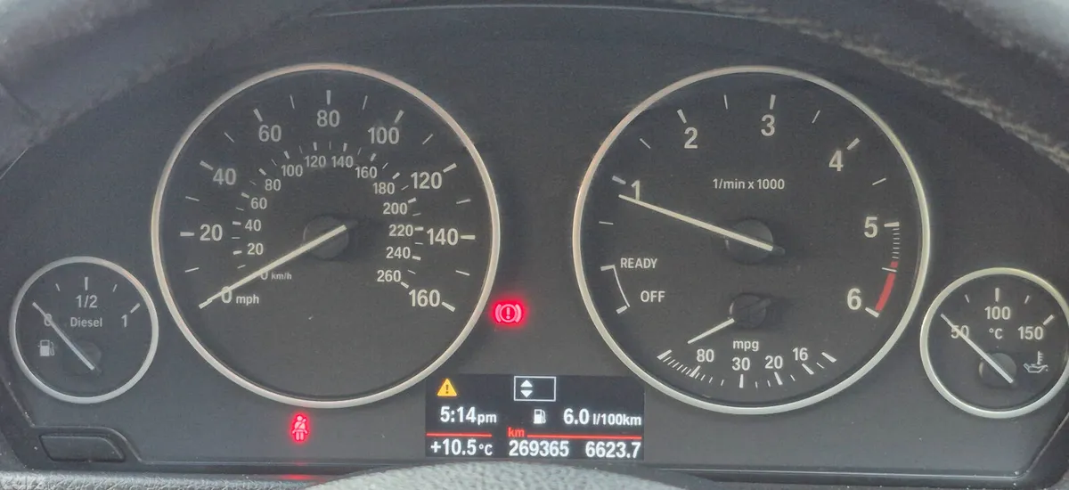 BMW 3-Series Saloon, Diesel, 2015, Blue