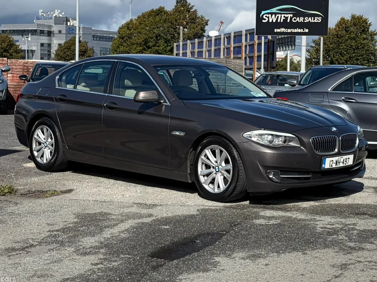 BMW 5-Series Saloon, Diesel, 2012, Brown