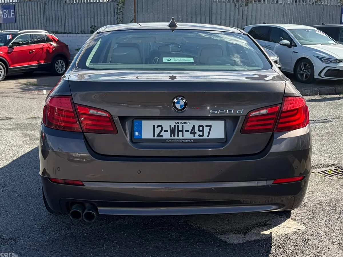 BMW 5-Series Saloon, Diesel, 2012, Brown