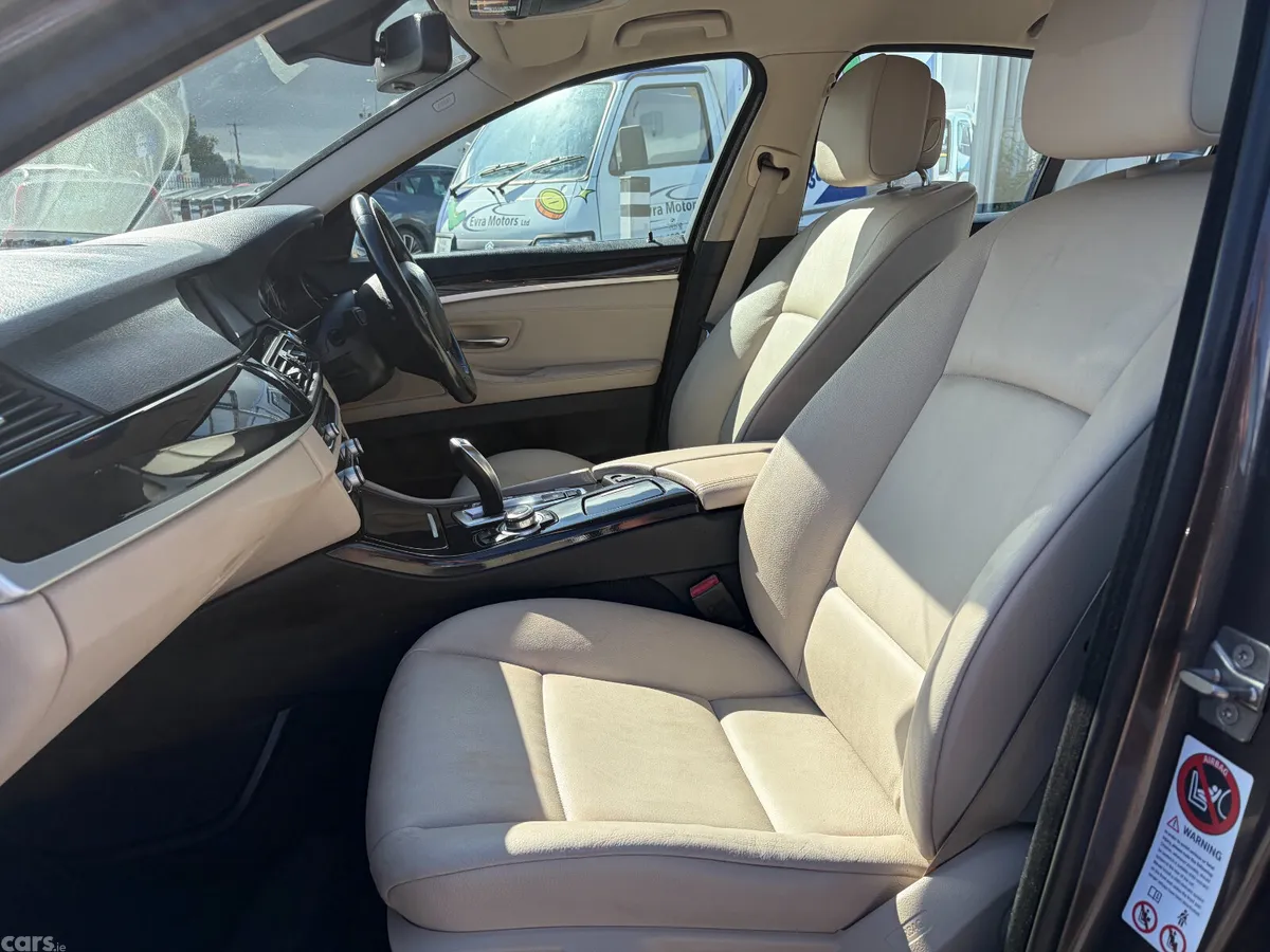 BMW 5-Series Saloon, Diesel, 2012, Brown