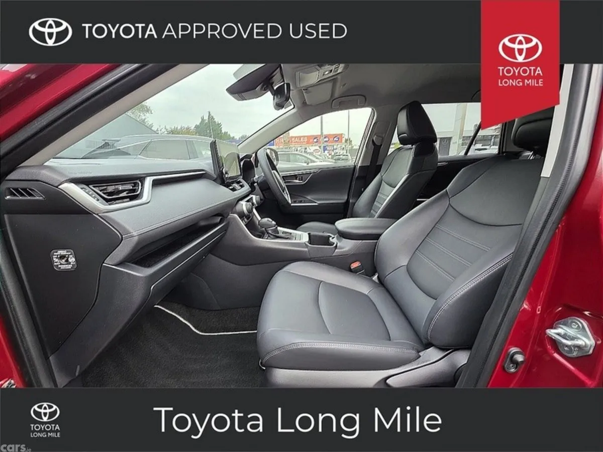 Toyota RAV4 SUV, Petrol Hybrid, 2024, Red