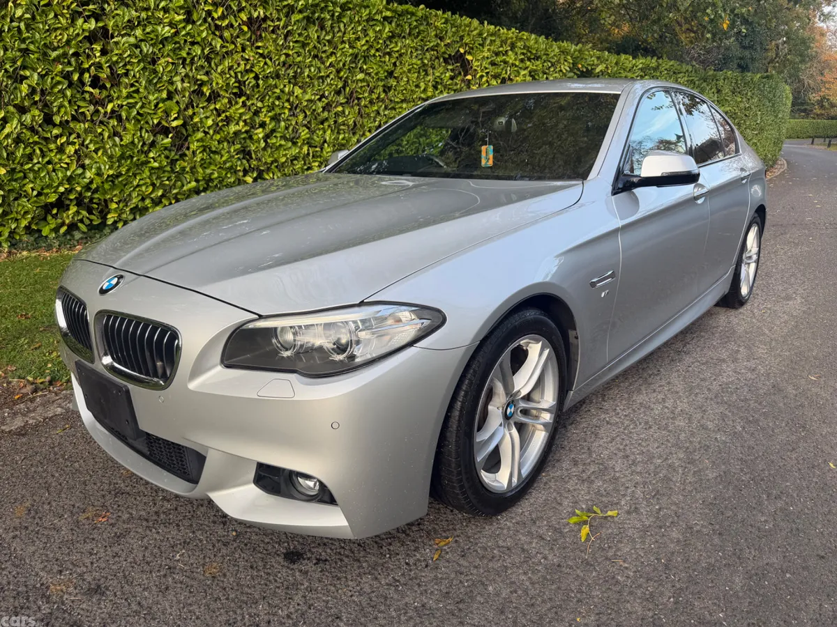 BMW 5-Series Saloon, Diesel, 2016, Silver