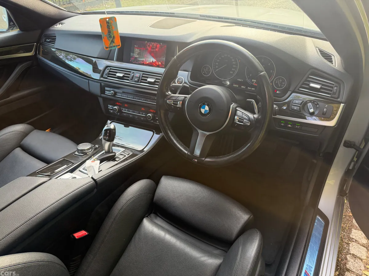 BMW 5-Series Saloon, Diesel, 2016, Silver