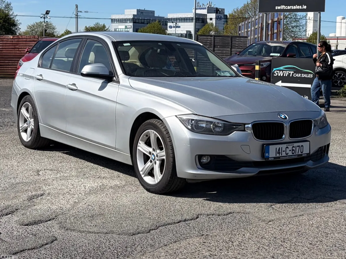 BMW 3-Series Saloon, Diesel, 2014, Silver