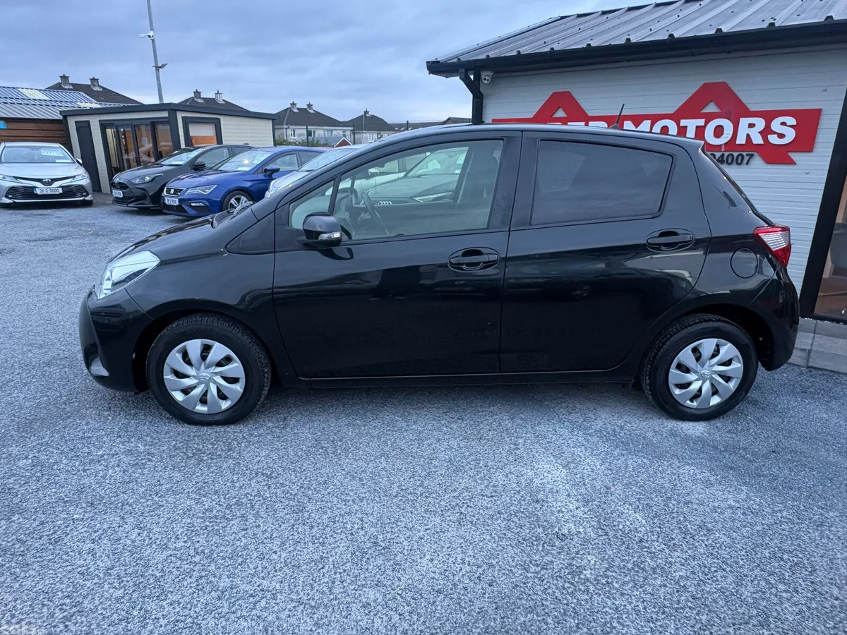 Toyota Vitz Hatchback, Petrol, 2019, Black