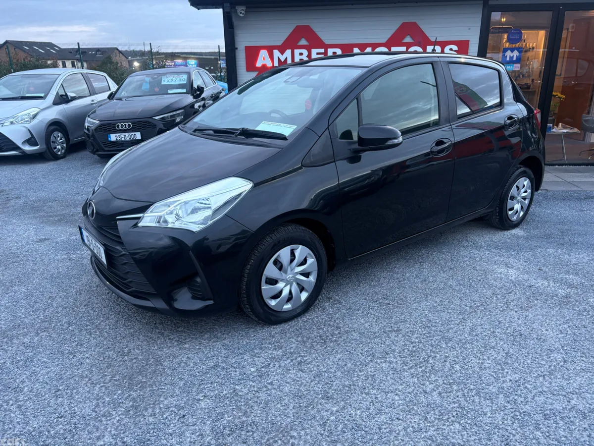 Toyota Vitz Hatchback, Petrol, 2019, Black