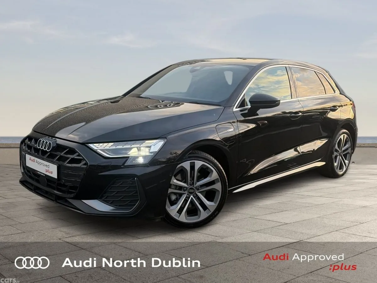 Audi A3 Hatchback, Petrol Plug-in Hybrid, 2025, Black