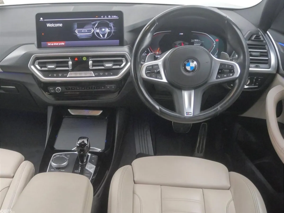 BMW X3 SUV, Diesel Hybrid, 2024, Black