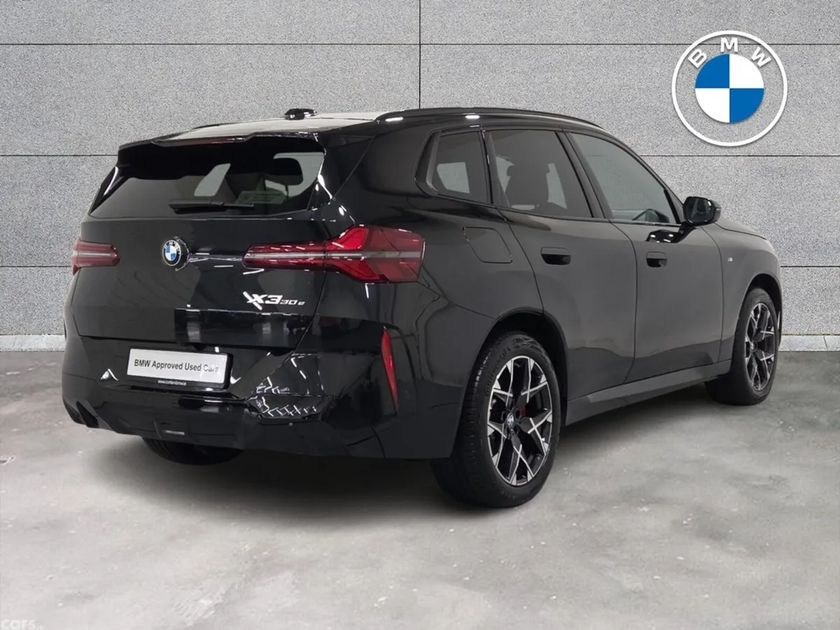 BMW X3 SUV, Petrol Plug-in Hybrid, 2026, Black