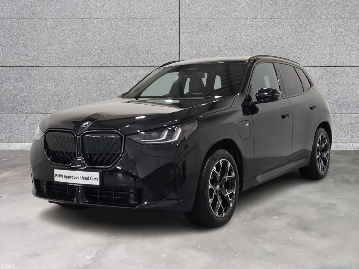BMW X3 SUV, Petrol Plug-in Hybrid, 2026, Black