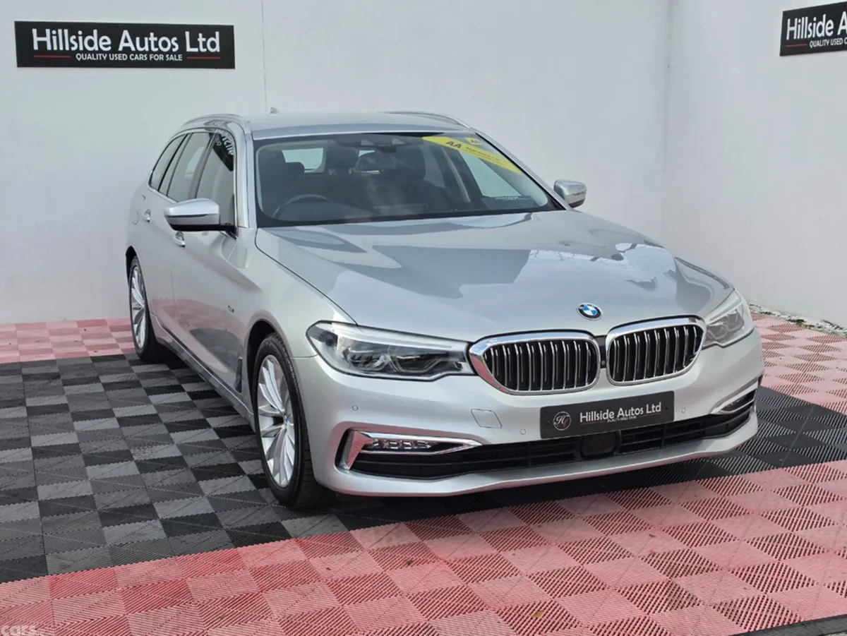 BMW 5-Series Estate, Diesel, 2017, Silver