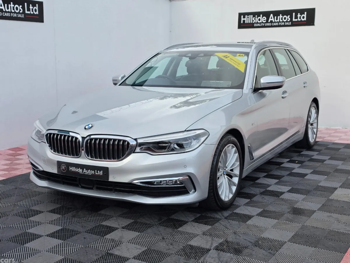 BMW 5-Series Estate, Diesel, 2017, Silver