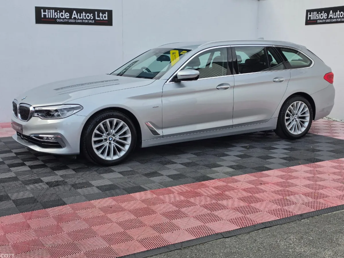 BMW 5-Series Estate, Diesel, 2017, Silver