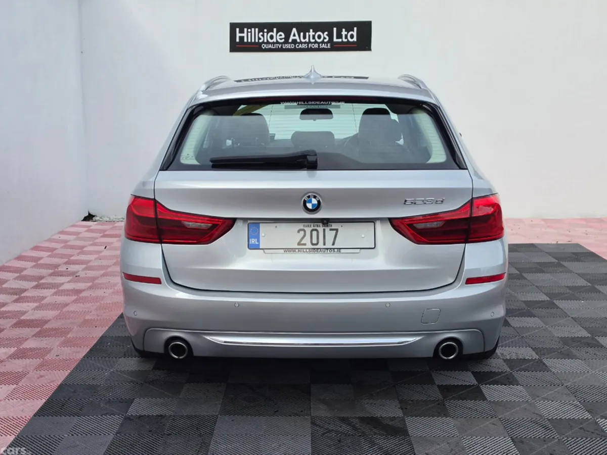 BMW 5-Series Estate, Diesel, 2017, Silver