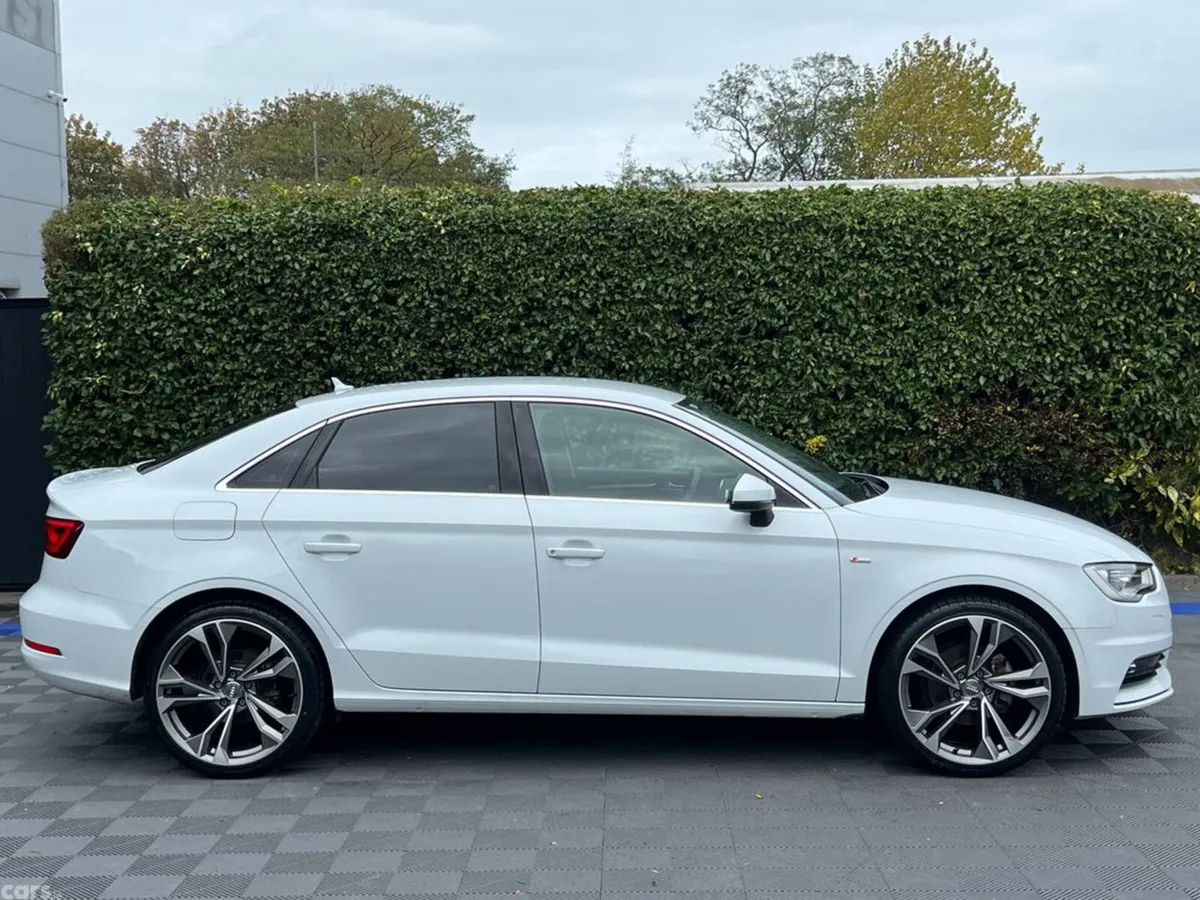 Audi A3 Saloon, Petrol, 2015, White