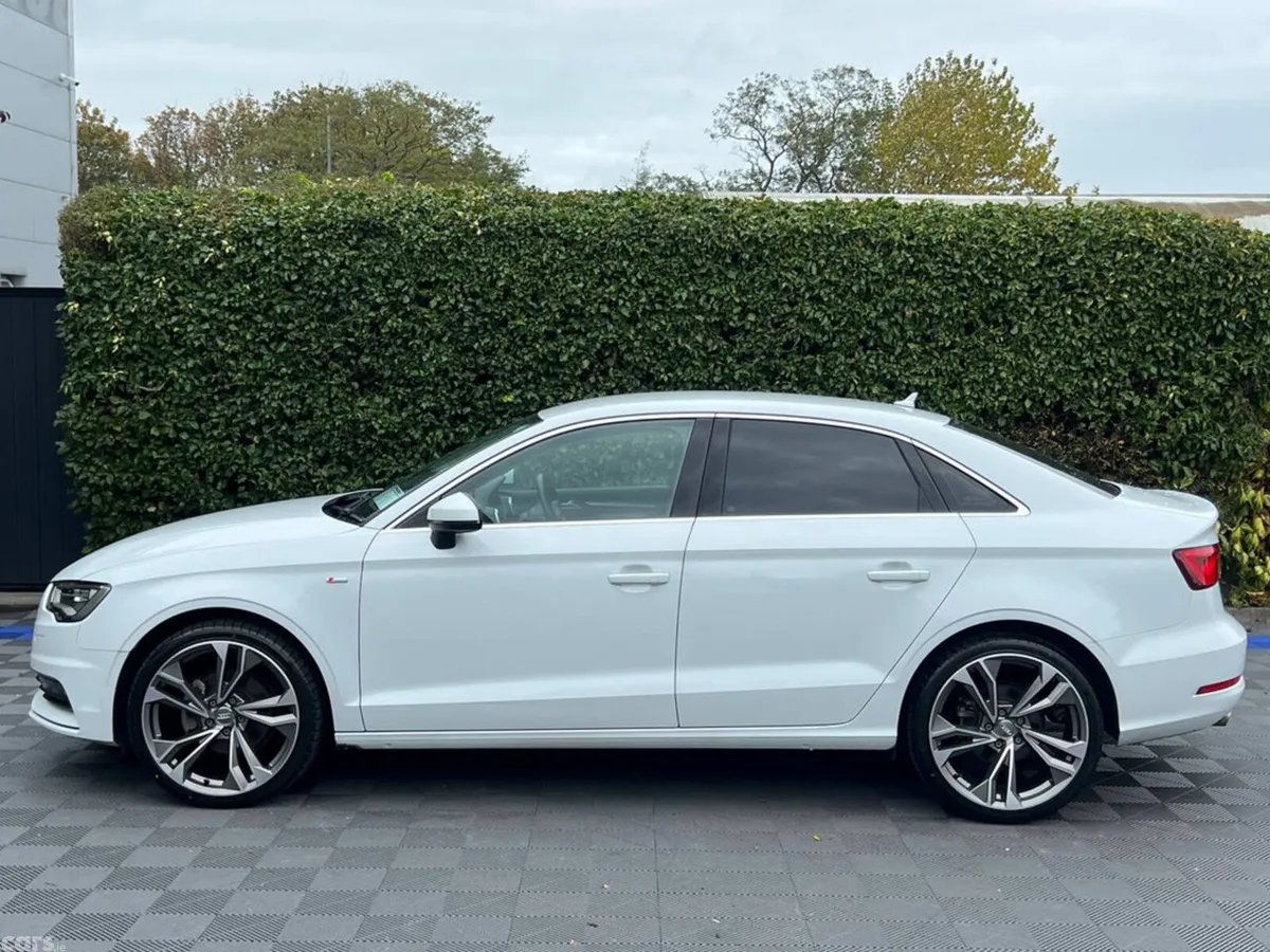 Audi A3 Saloon, Petrol, 2015, White