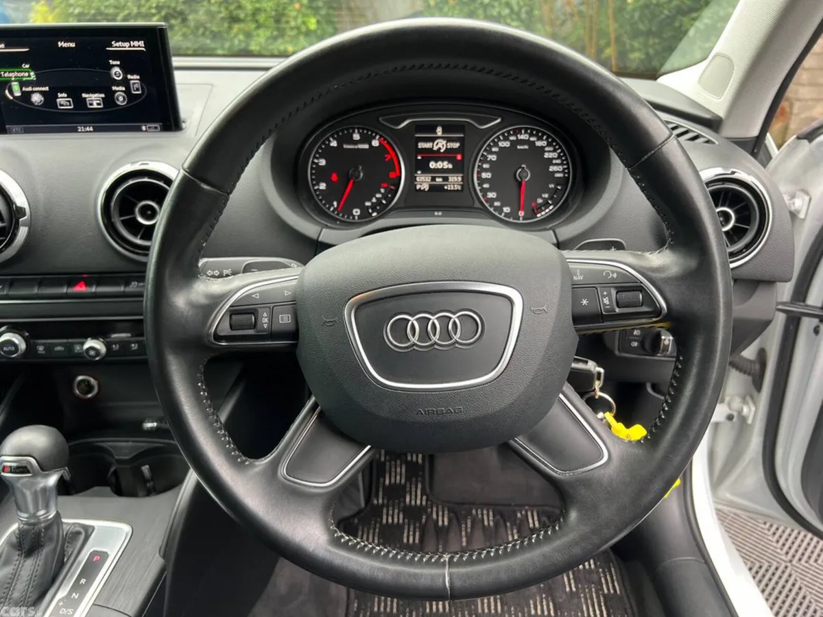 Audi A3 Saloon, Petrol, 2015, White
