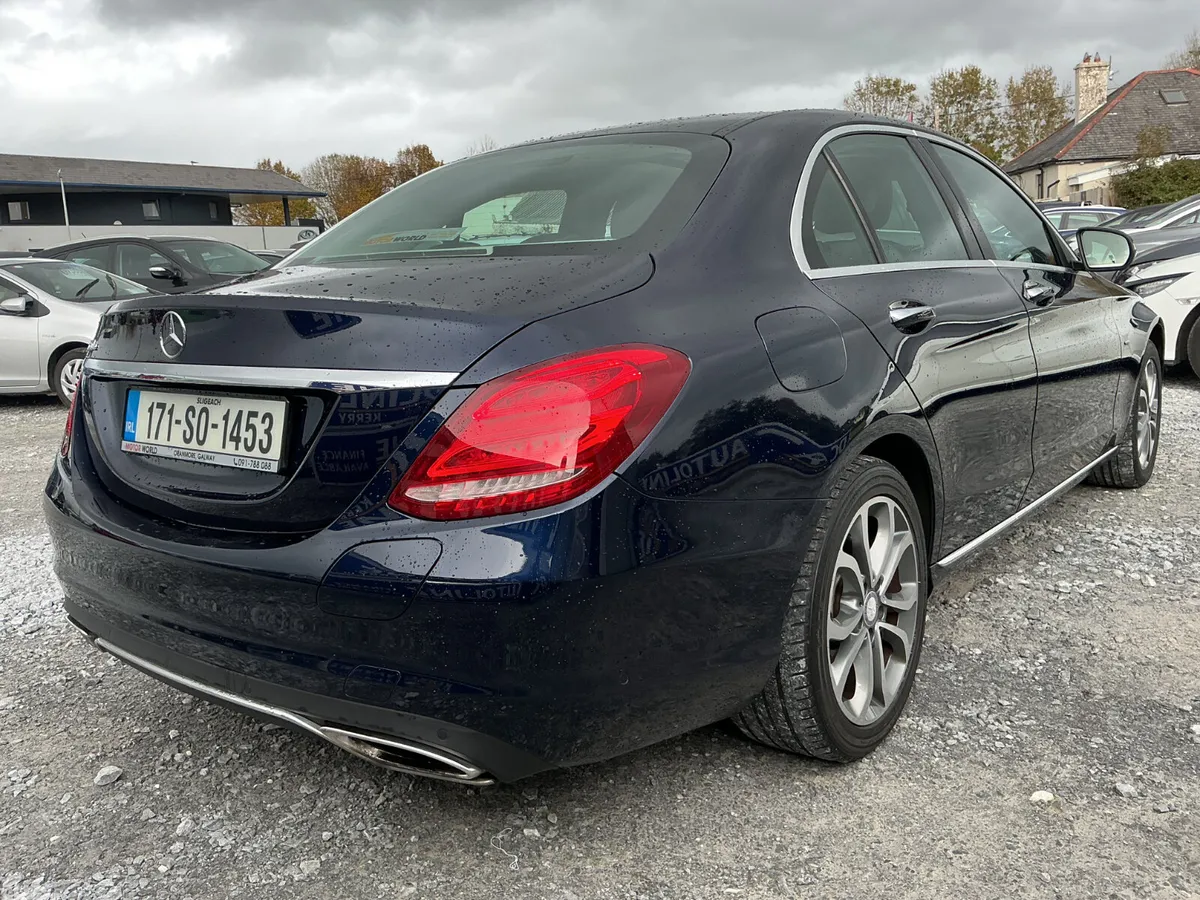 Mercedes-Benz C-Class Saloon, Petrol Plug-in Hybrid, 2017, Blue
