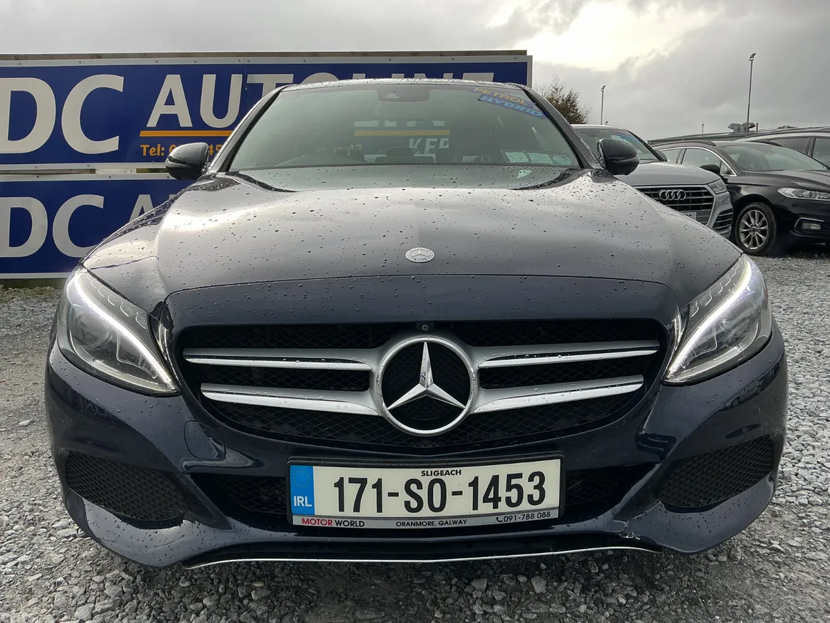 Mercedes-Benz C-Class Saloon, Petrol Plug-in Hybrid, 2017, Blue