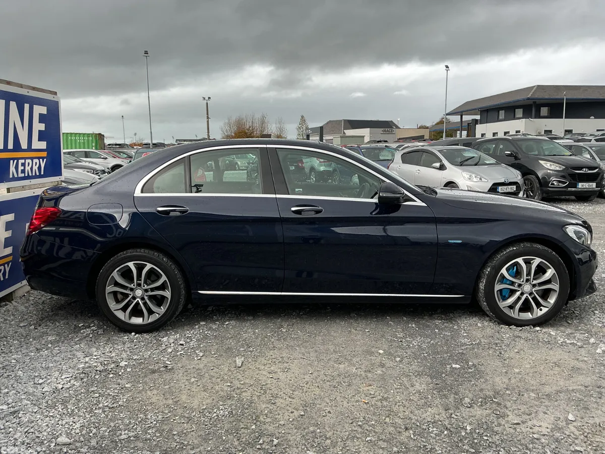Mercedes-Benz C-Class Saloon, Petrol Plug-in Hybrid, 2017, Blue