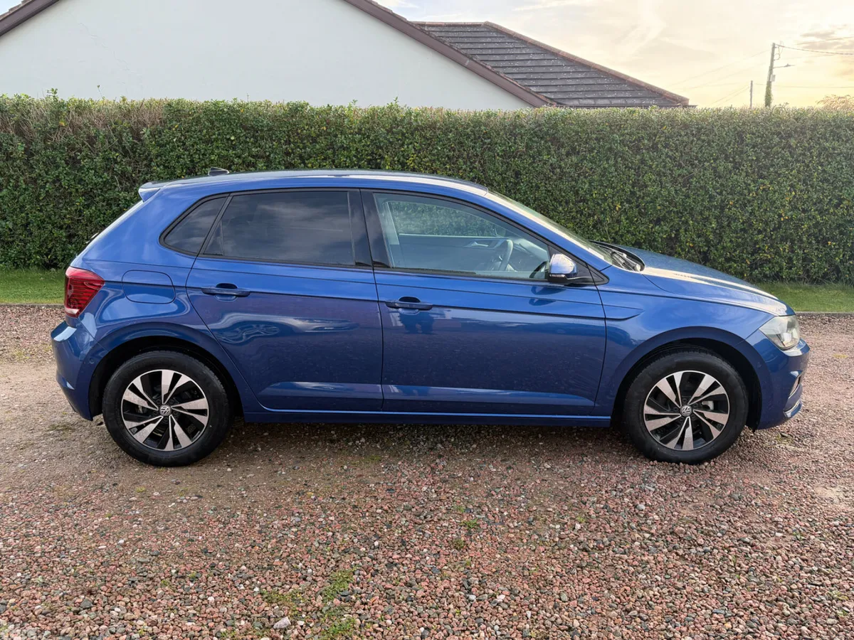 Volkswagen Polo Hatchback, Petrol, 2019, Blue