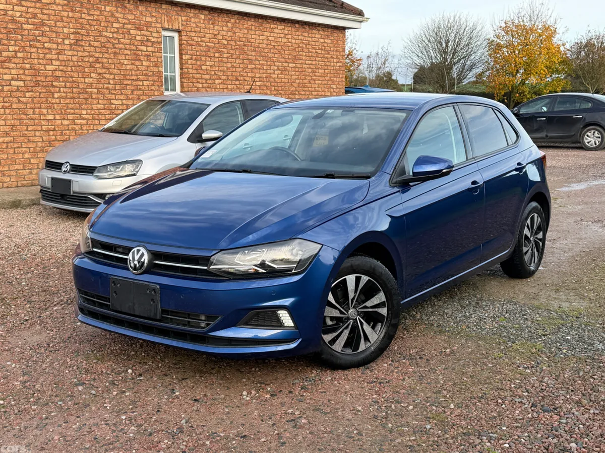 Volkswagen Polo Hatchback, Petrol, 2019, Blue