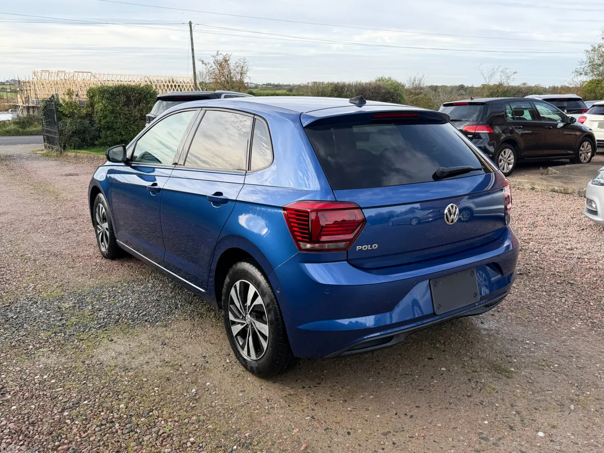 Volkswagen Polo Hatchback, Petrol, 2019, Blue