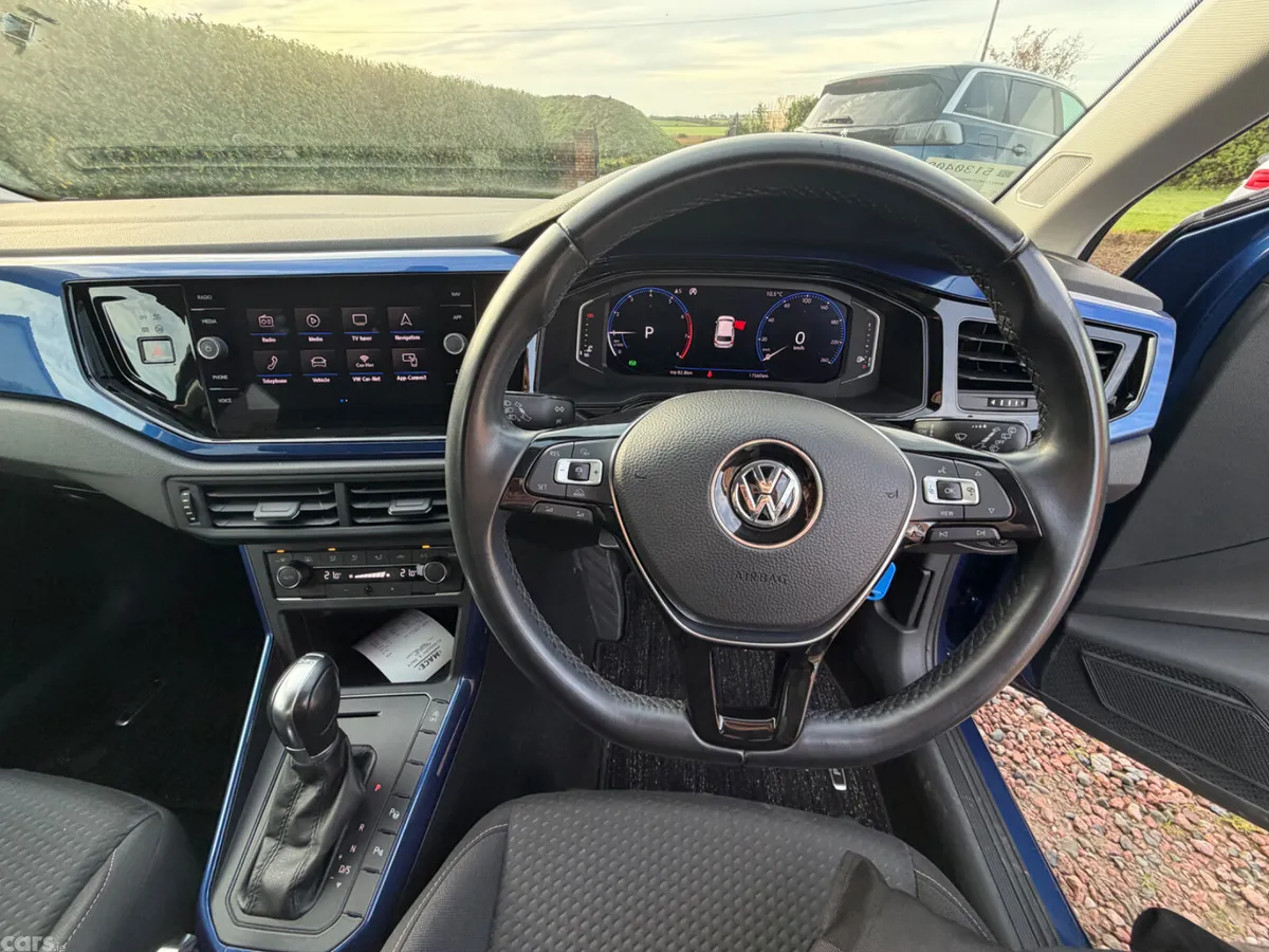 Volkswagen Polo Hatchback, Petrol, 2019, Blue