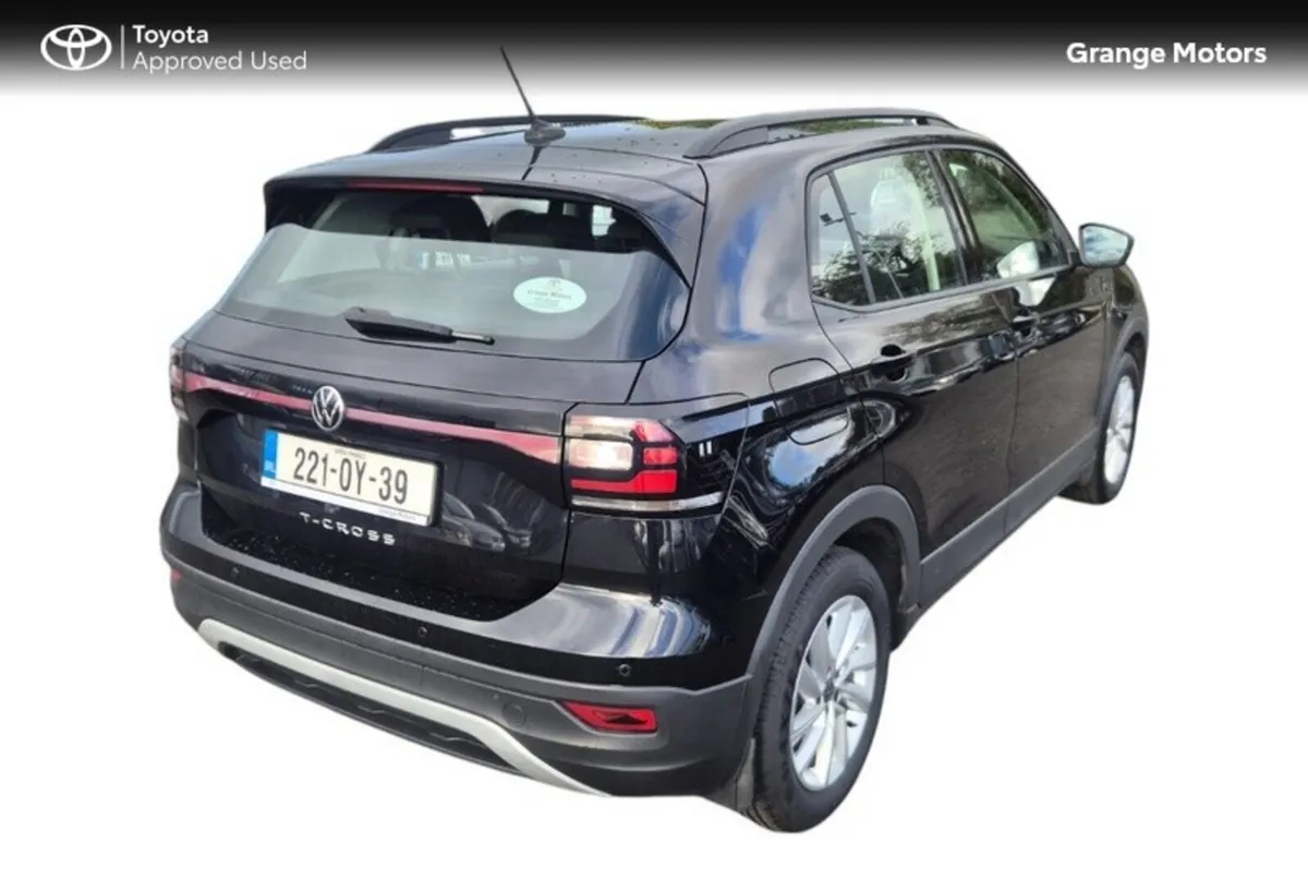 Volkswagen T-Cross Estate, Petrol, 2022, Black
