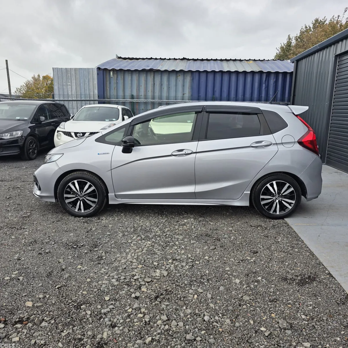 Honda Fit Hatchback, Petrol Hybrid, 2018, Grey