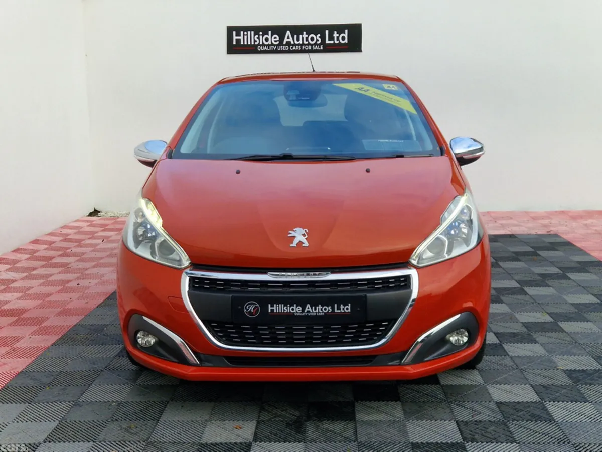 Peugeot 208 Hatchback, Petrol, 2017, Orange