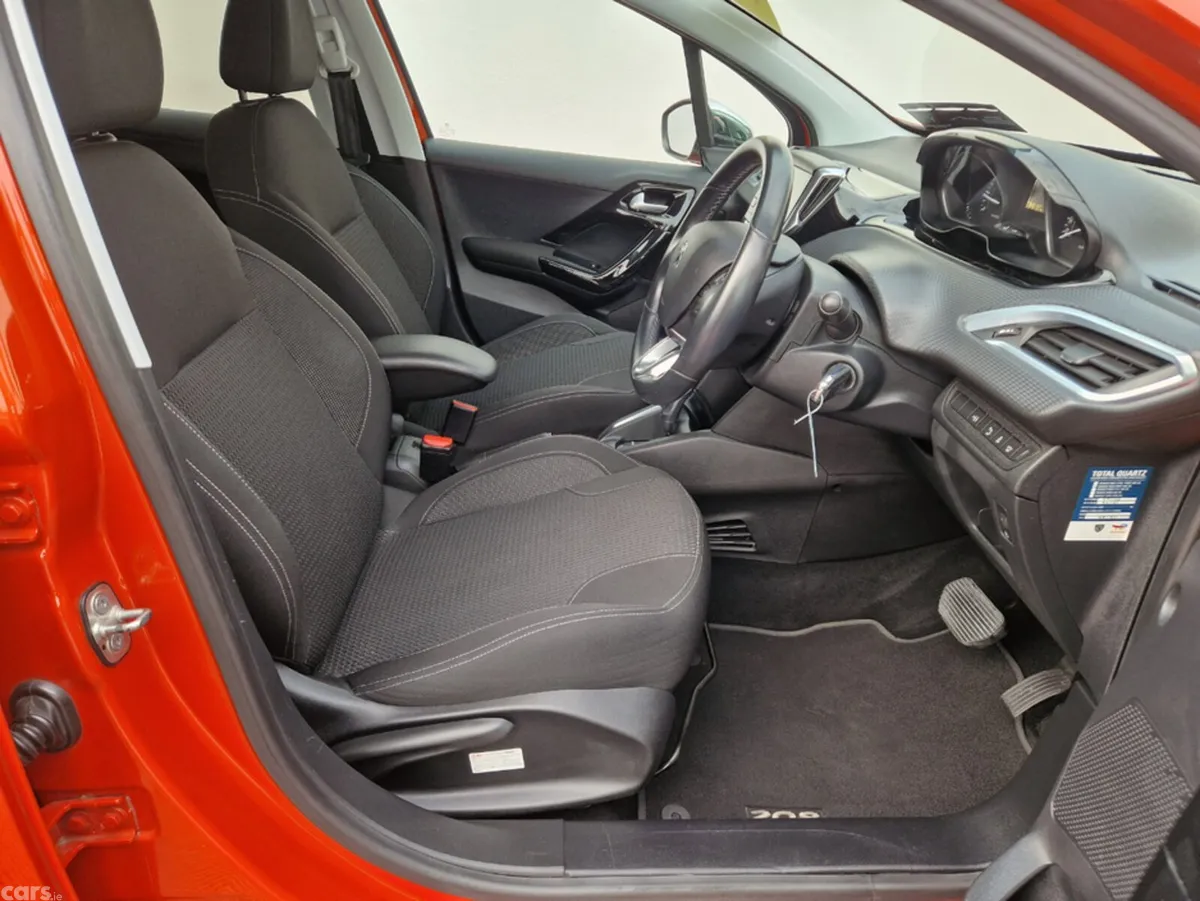 Peugeot 208 Hatchback, Petrol, 2017, Orange