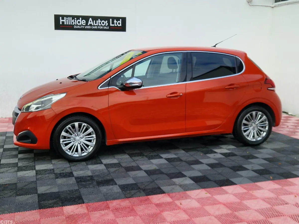 Peugeot 208 Hatchback, Petrol, 2017, Orange