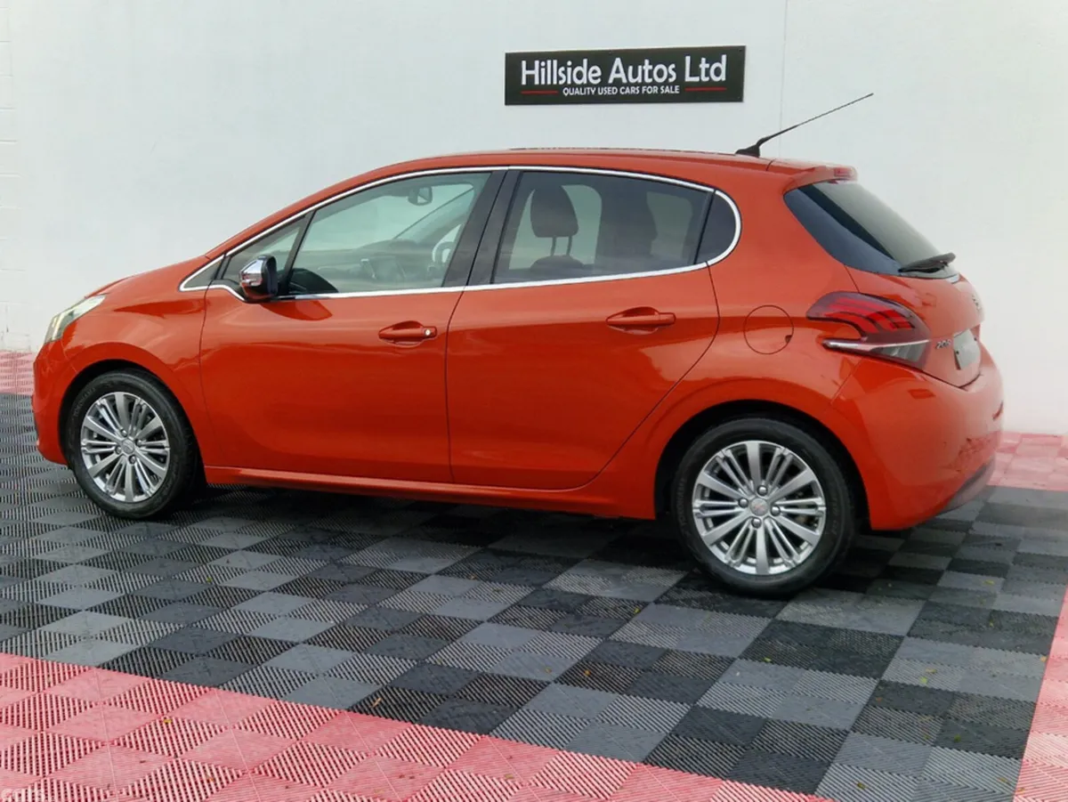 Peugeot 208 Hatchback, Petrol, 2017, Orange