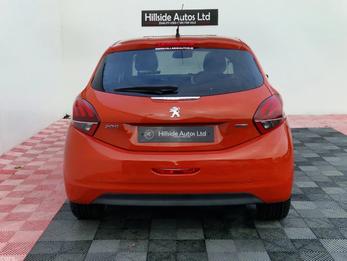 Peugeot 208 Hatchback, Petrol, 2017, Orange